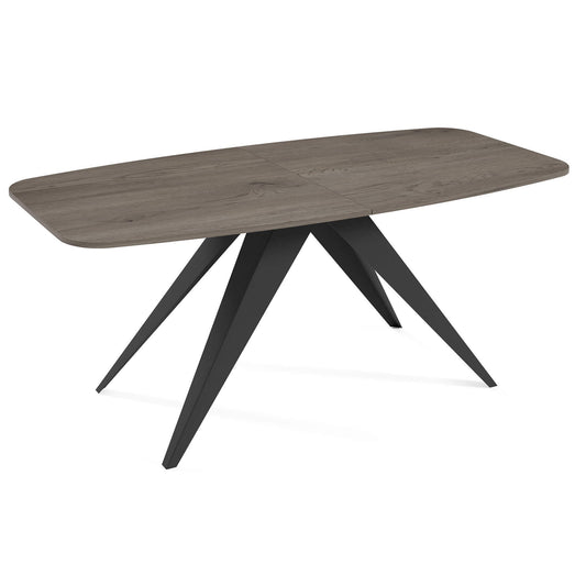 Galds Fery 76/160/80; 76/180/90 cm Cremona canollo/melns - N1 Home