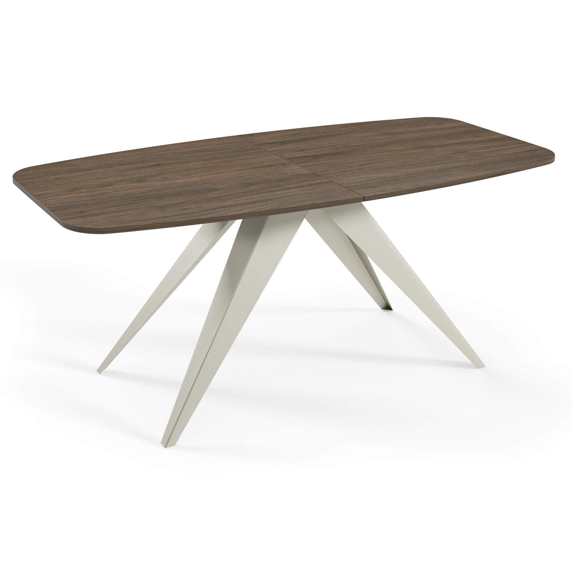 Galds Fery 76/160/80; 76/180/90 cm rieksts Franklin tobacco/kašmirs - N1 Home