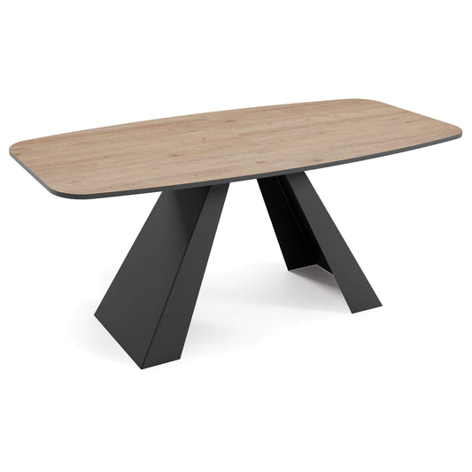 Galds Myra 160/76/80 cm Truffles Davos brūns ozols - N1 Home