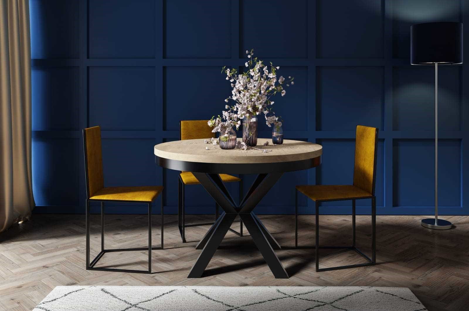 Galds Sona 100/76 cm ozols lefkas - N1 Home