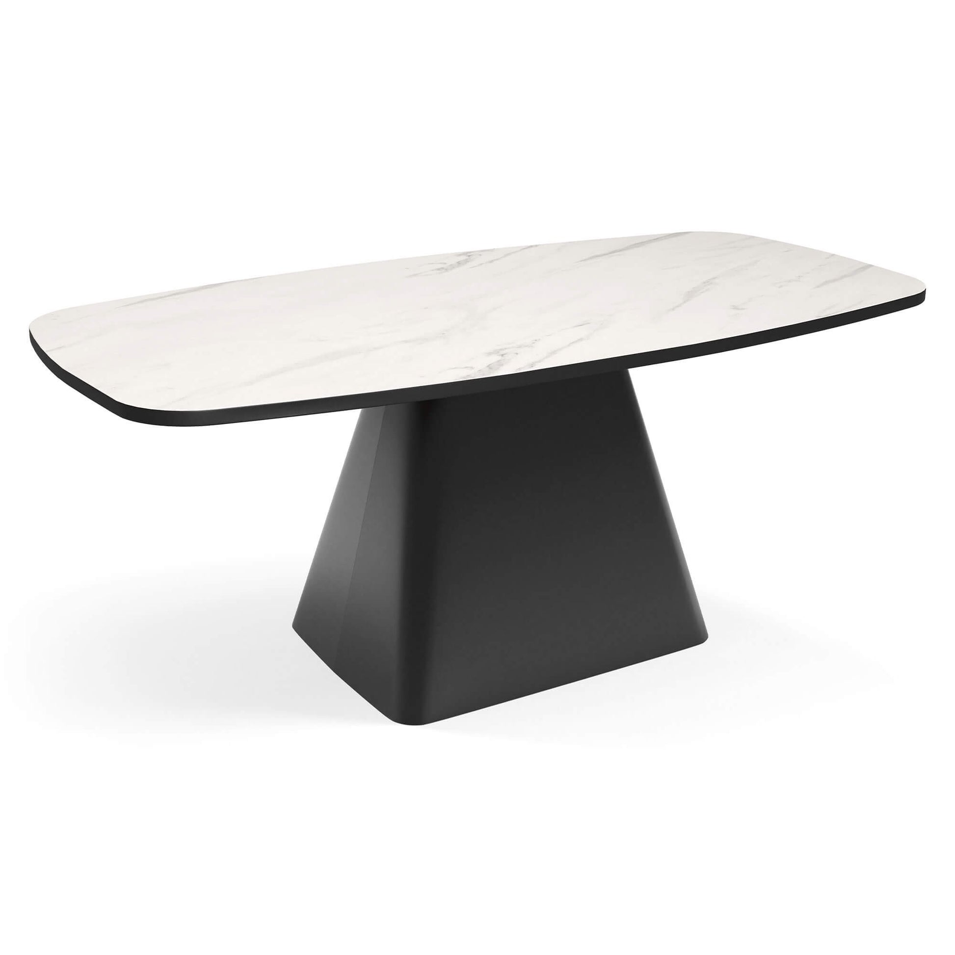 Kafijas galds Noil 120/60/48 cm balts marmors - N1 Home