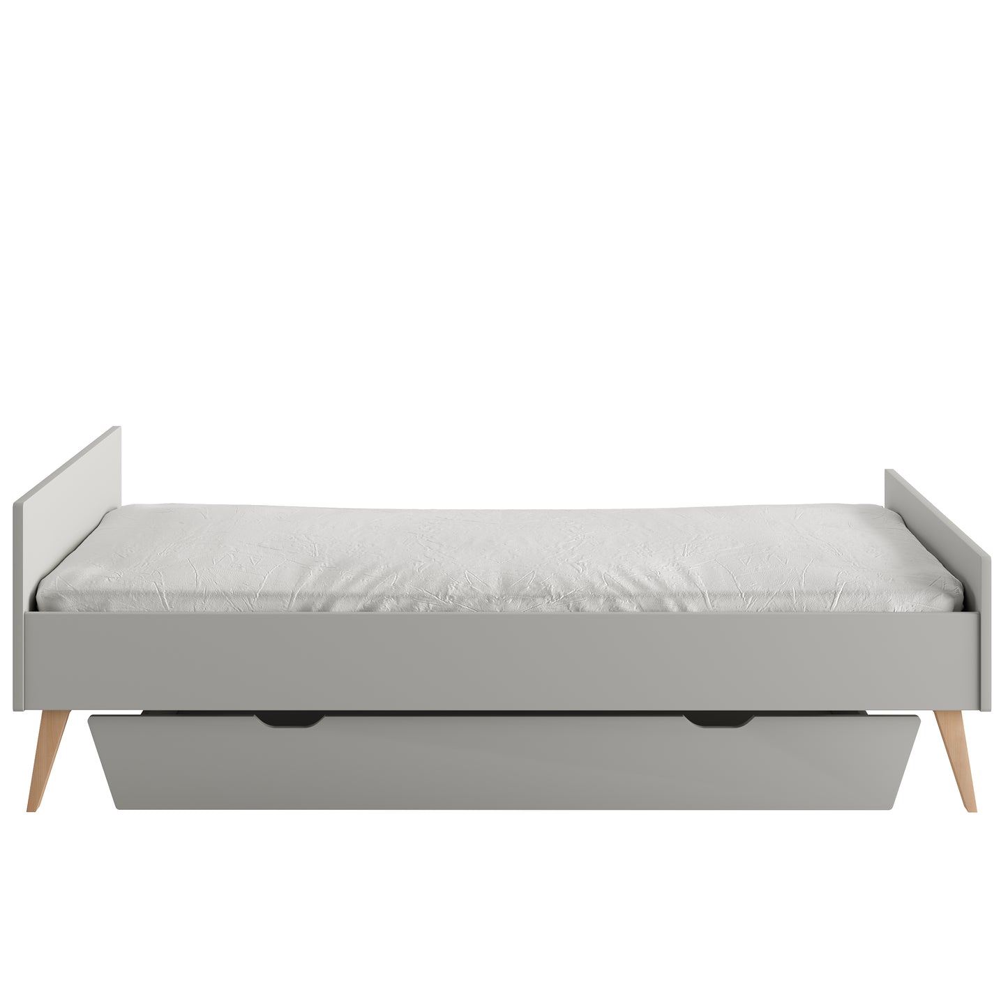 Gulta AIVA 200x90, 200x120 cm pelēks - N1 Home