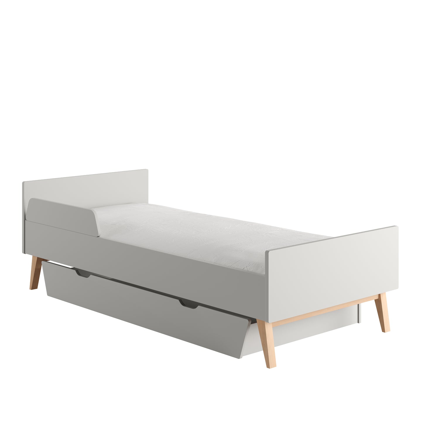 Gulta AIVA 200x90, 200x120 cm pelēks - N1 Home