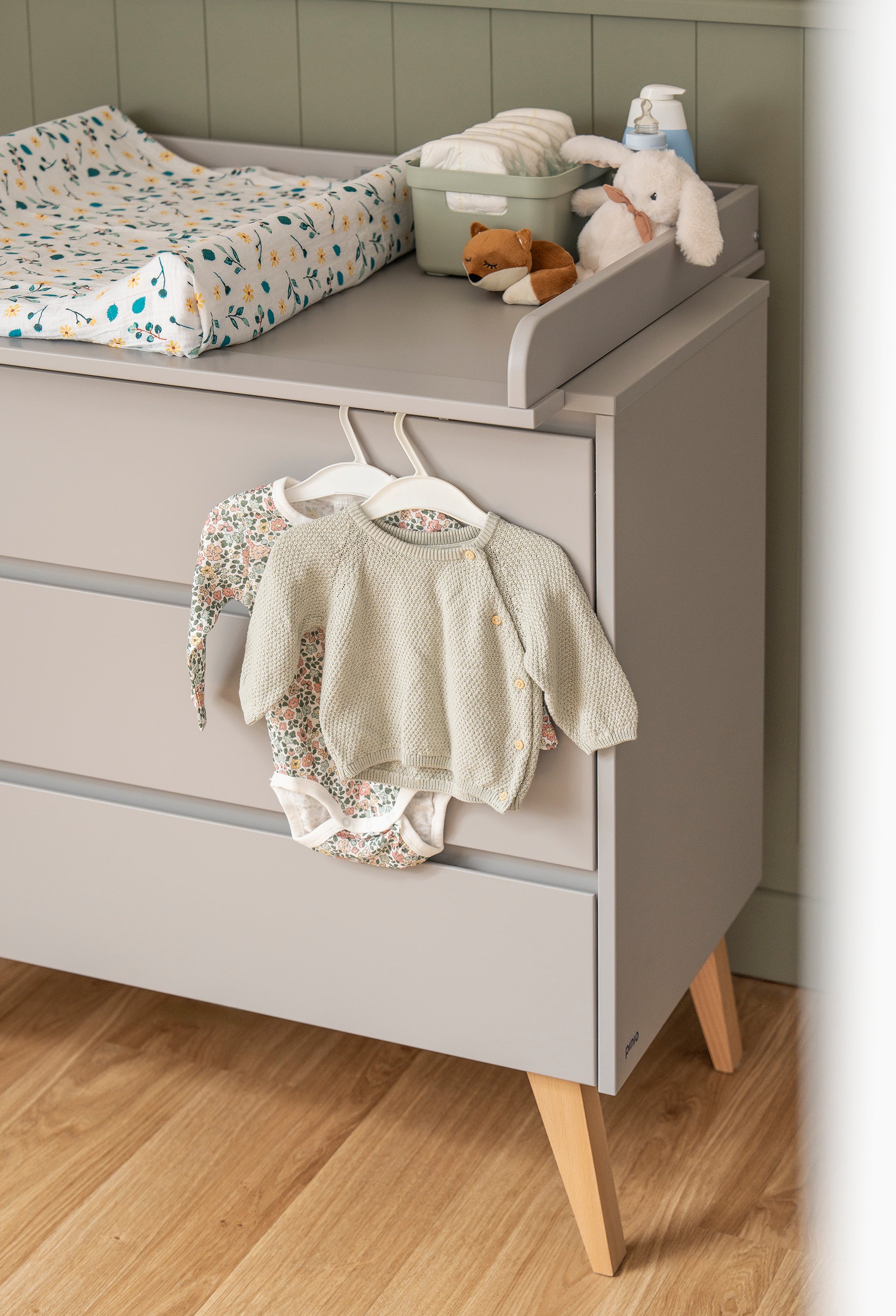 Ritināms pārklājums AIVA 90/75/7 cm pelēks - N1 Home