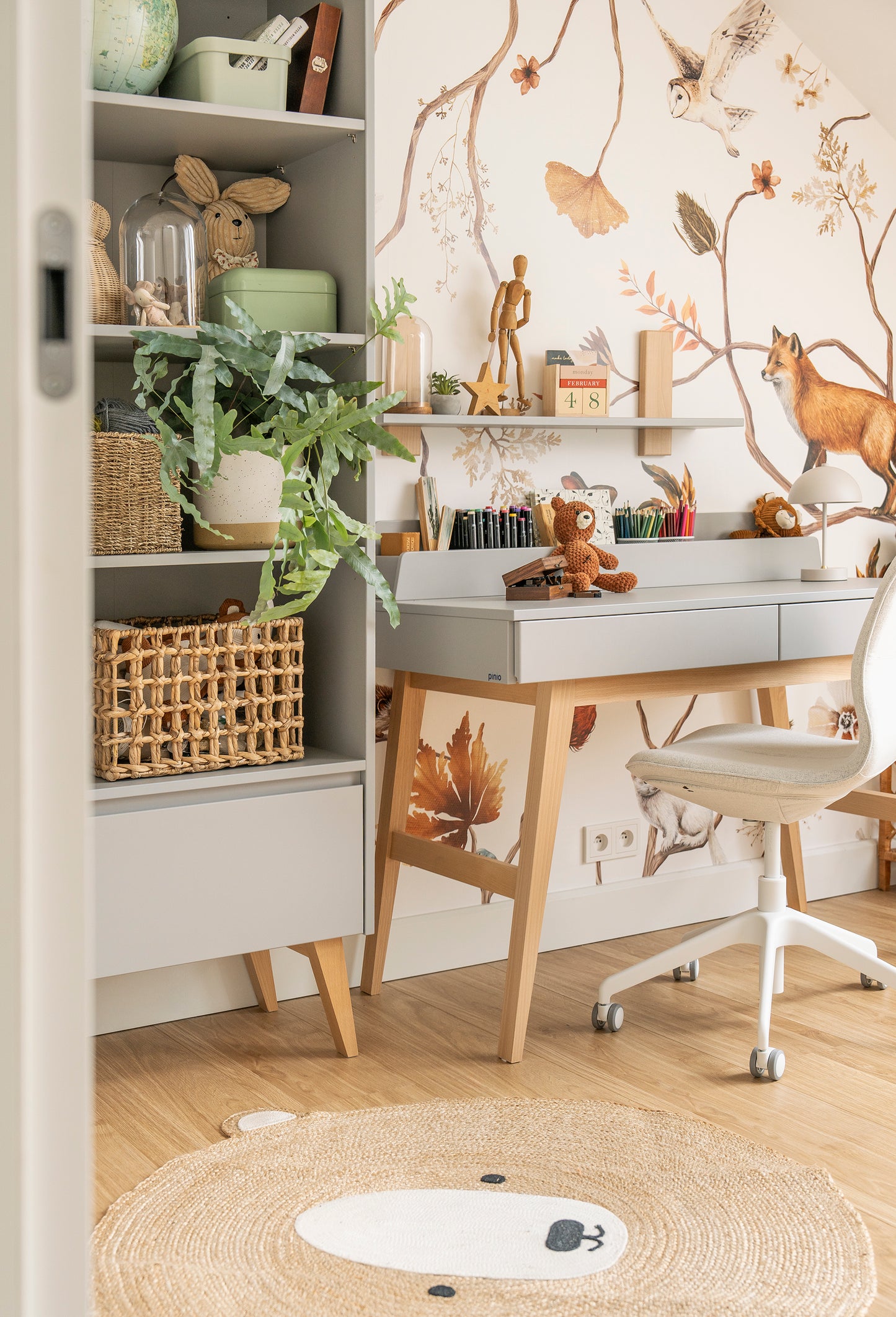 Plaukts AIVA 120/42/160 cm pelēks - N1 Home