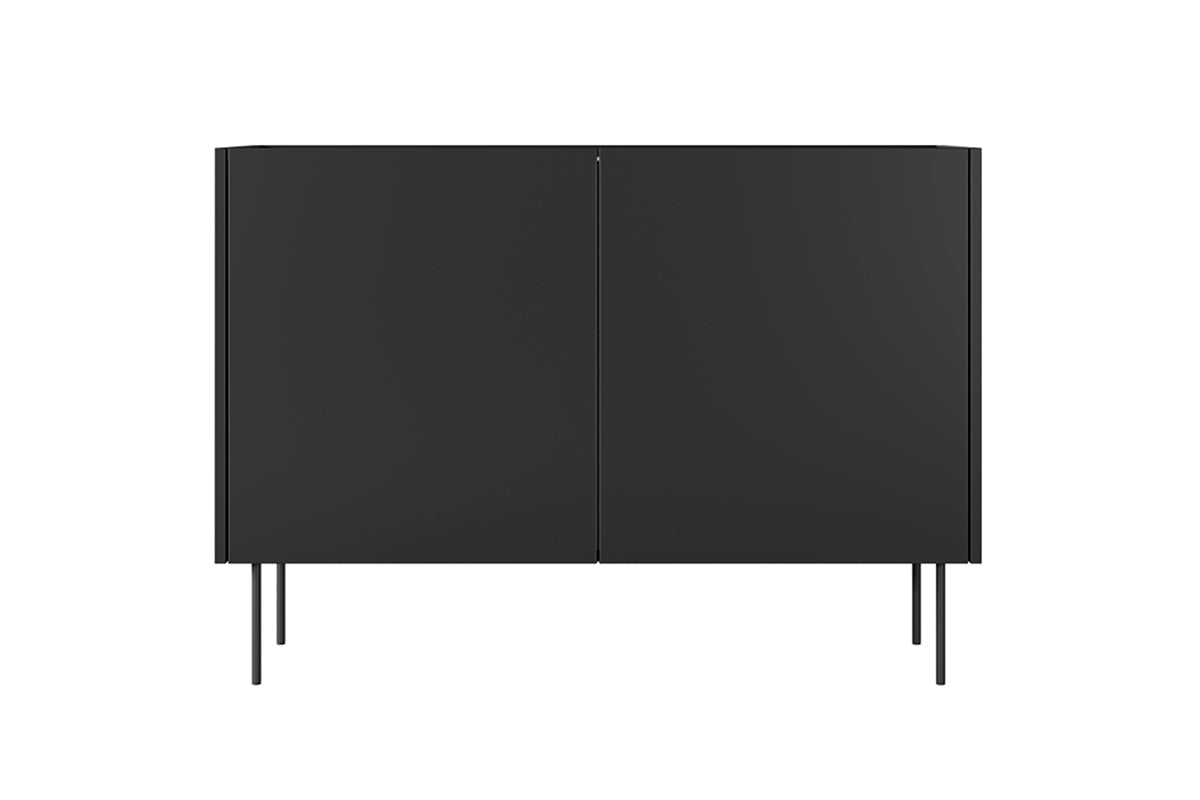 TURIN kumode 120/85/40 melns