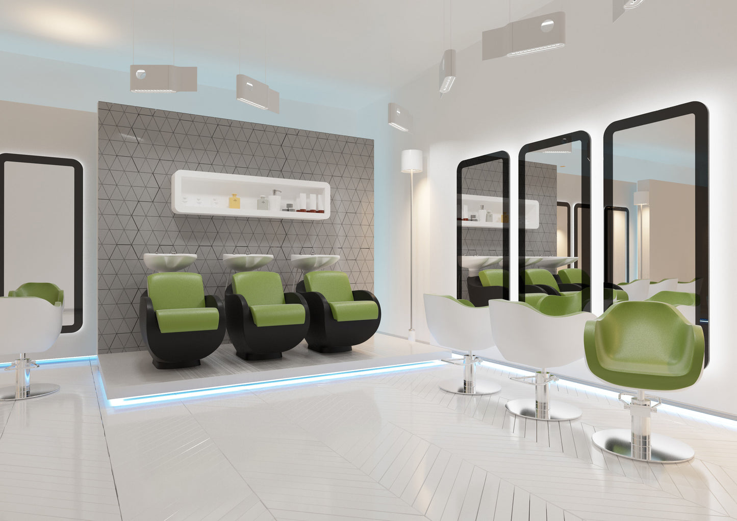 Frizētavas krēsls Thom 60/70/48 cm melns - N1 Home