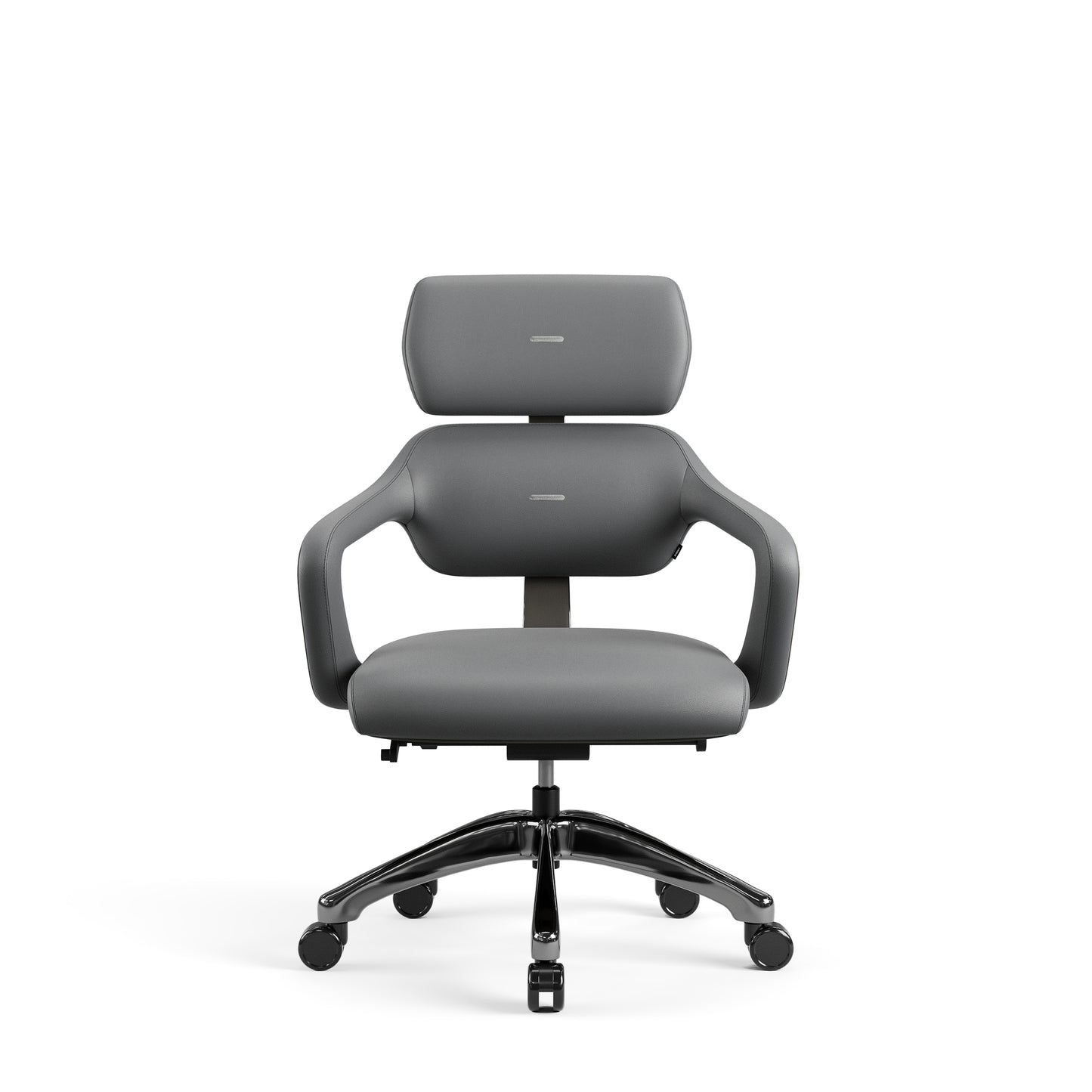 Krēsls V - Mo 121.5-131/55/69 cm pelēks - N1 Home