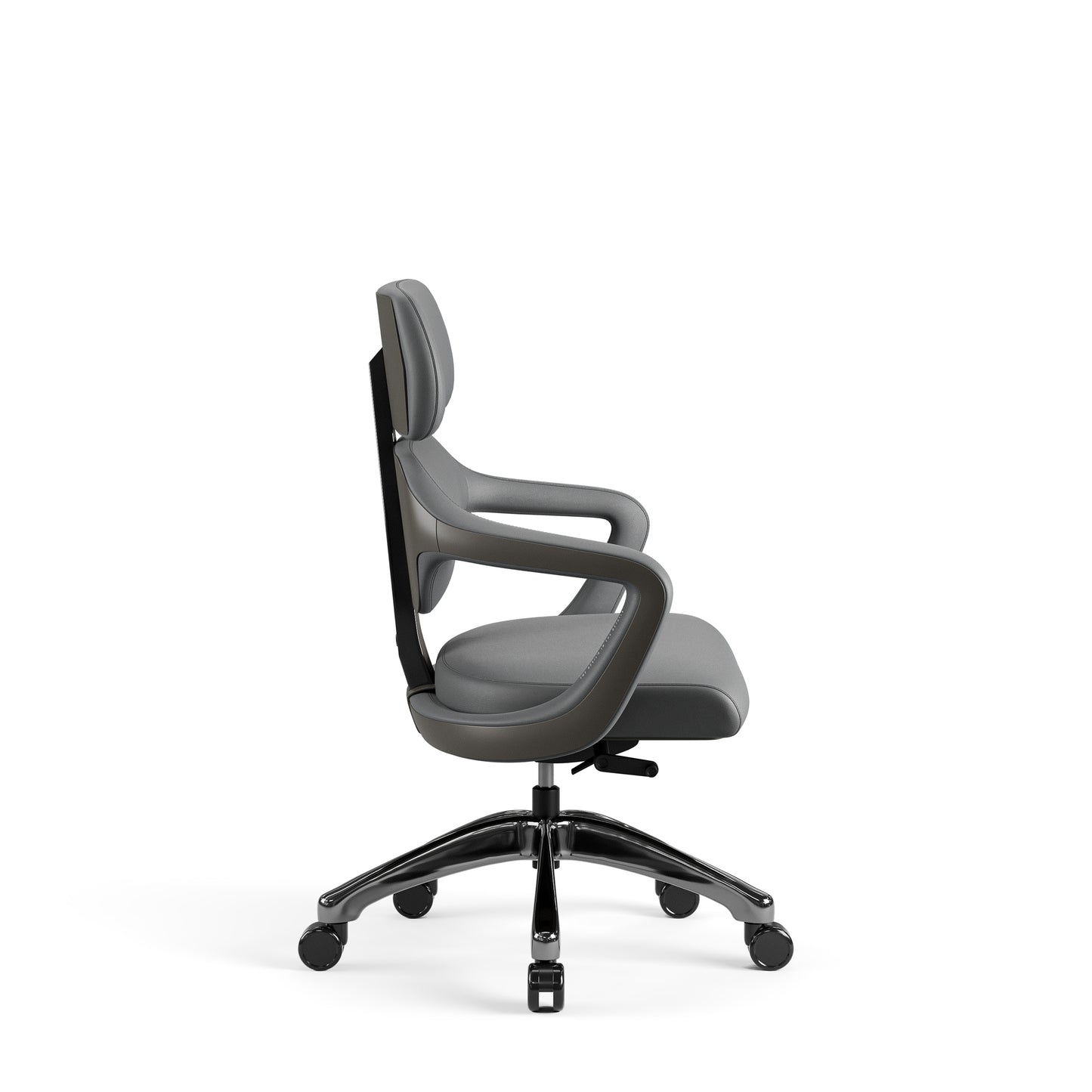 Krēsls V - Mo 121.5-131/55/69 cm pelēks - N1 Home