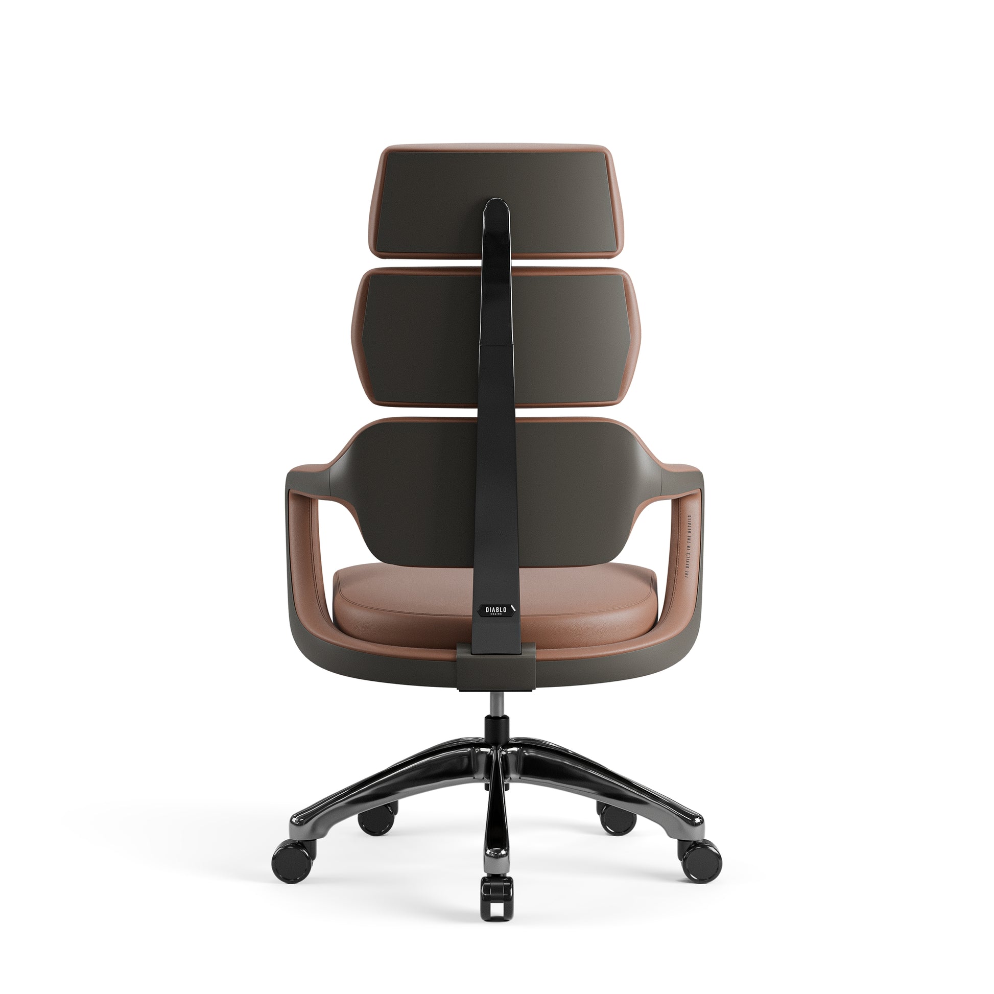 Krēsls V - Mo 121.5-131/55/69 cm brūns - N1 Home