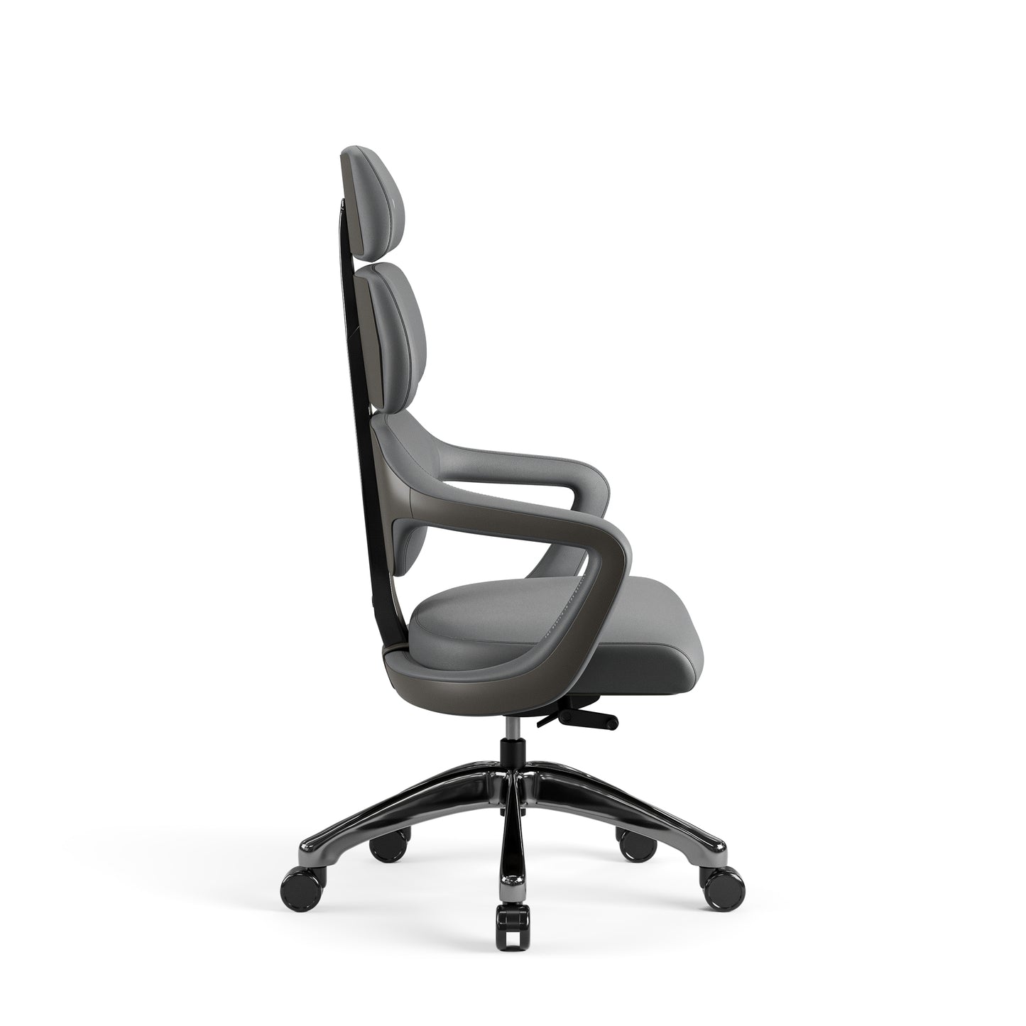 Krēsls V - Mo 121.5-131/55/69 cm pelēks - N1 Home