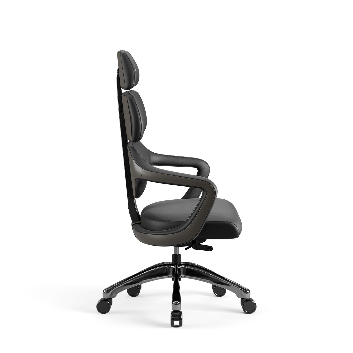 Krēsls V - Mo 121.5-131/55/69 cm melns - N1 Home