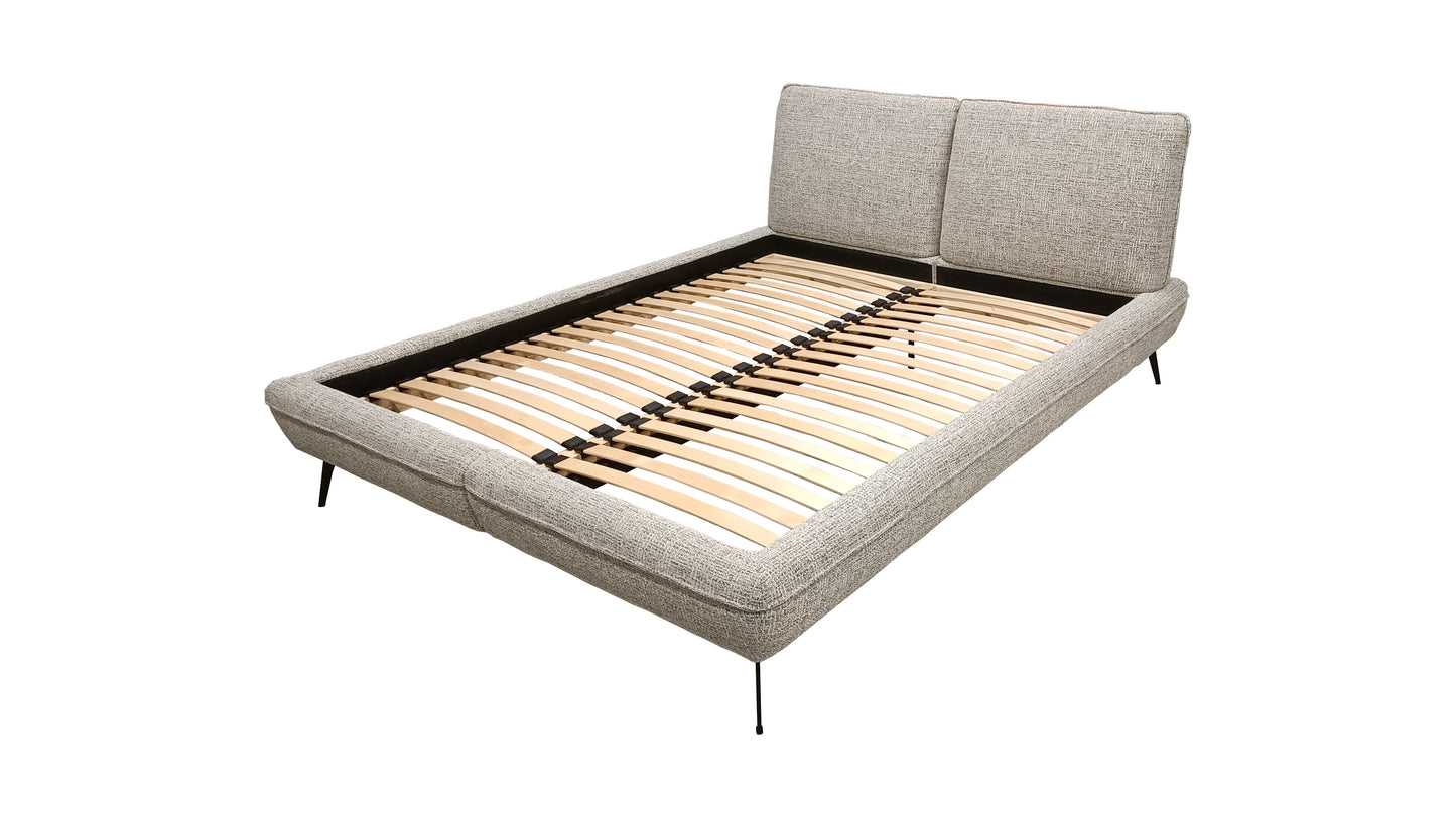 Gulta Verdina 140/160/180x200 cm pelēks - N1 Home