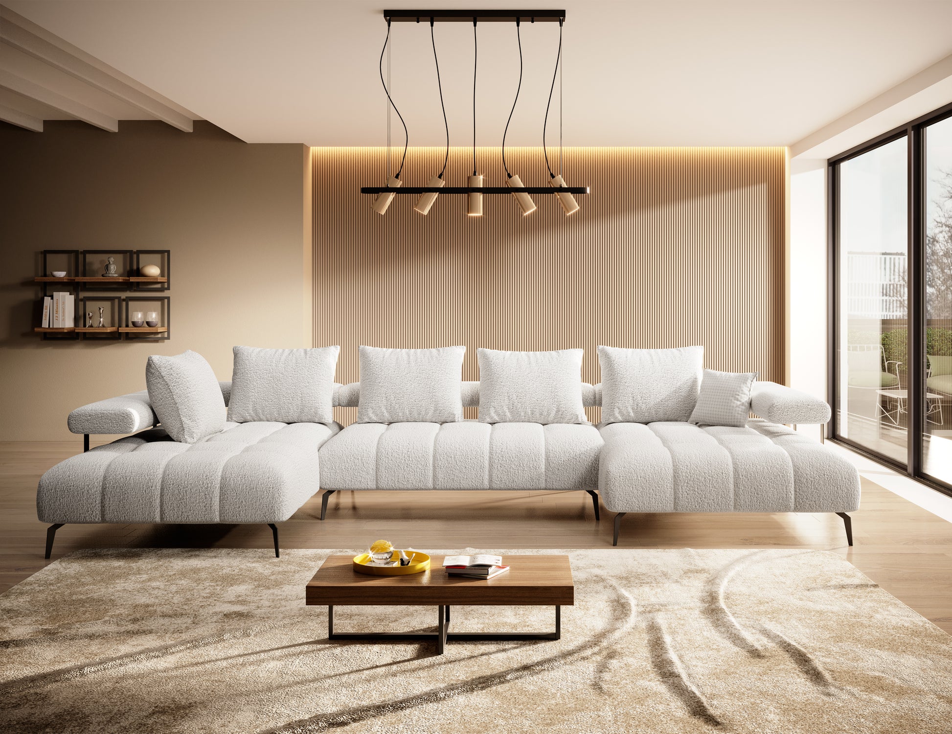 Dīvāns MAGNA 371/210/180 cm - N1 Home