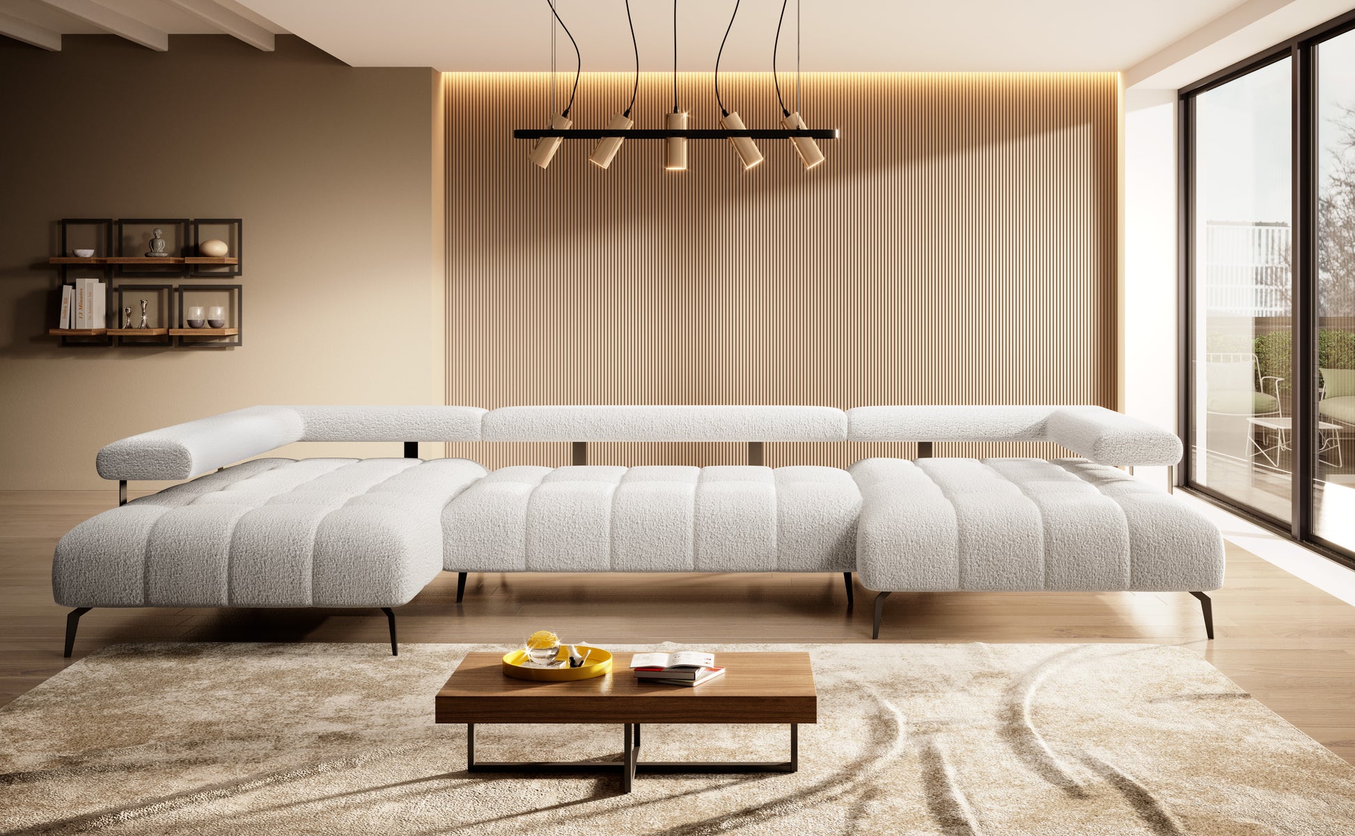 Dīvāns MAGNA 371/210/180 cm - N1 Home