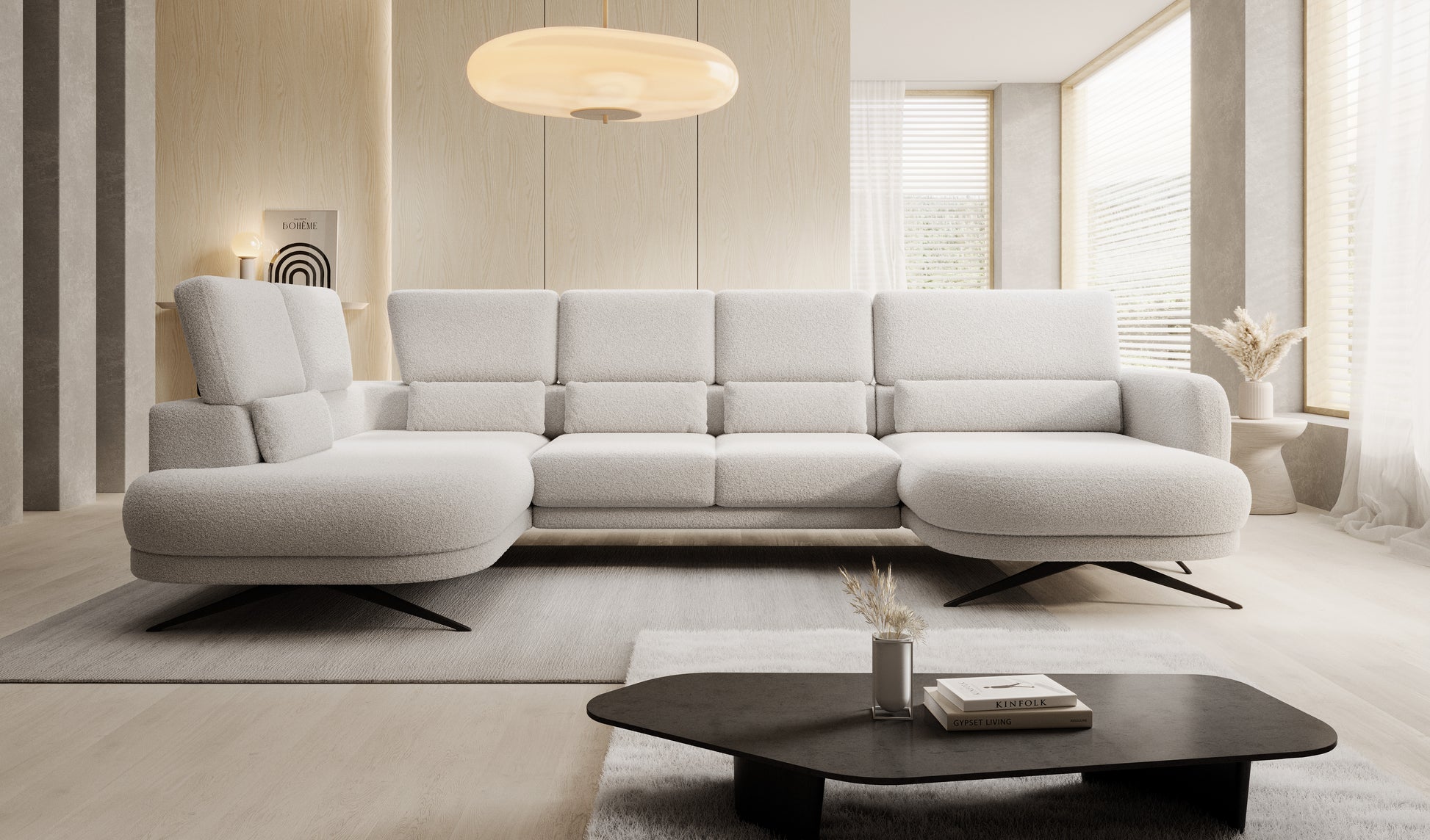 Dīvāns ALLURE XL 346/205/177 cm - N1 Home