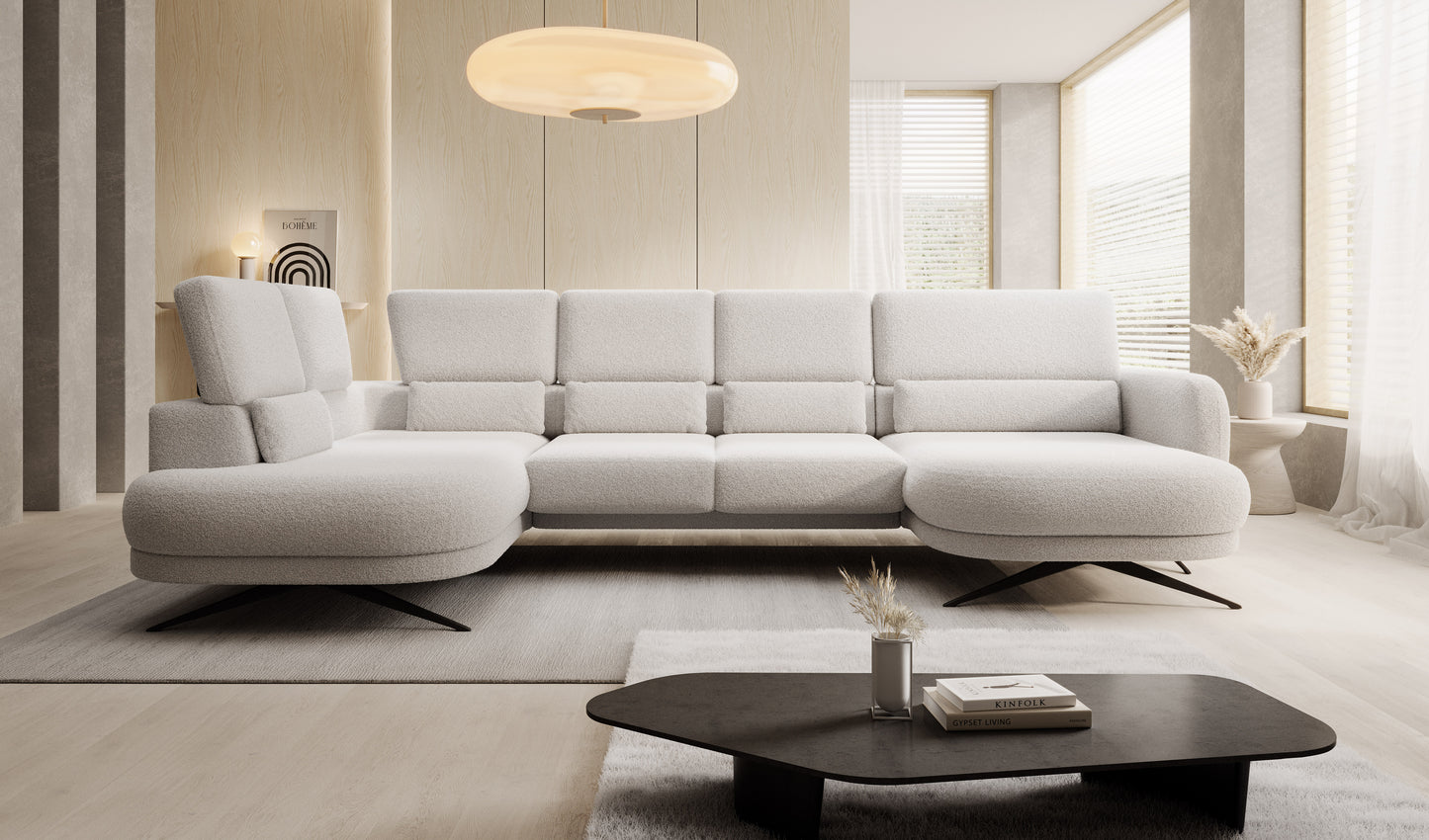 Dīvāns ALLURE XL 346/205/177 cm - N1 Home