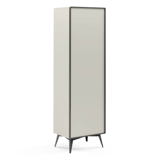 Skapis Maveja 200/60/42 cm kašmirs/melns