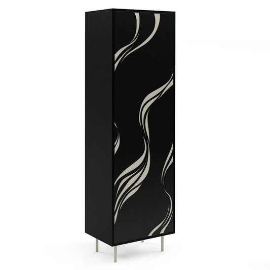 Skapis Vinto 200/60/42 cm melns