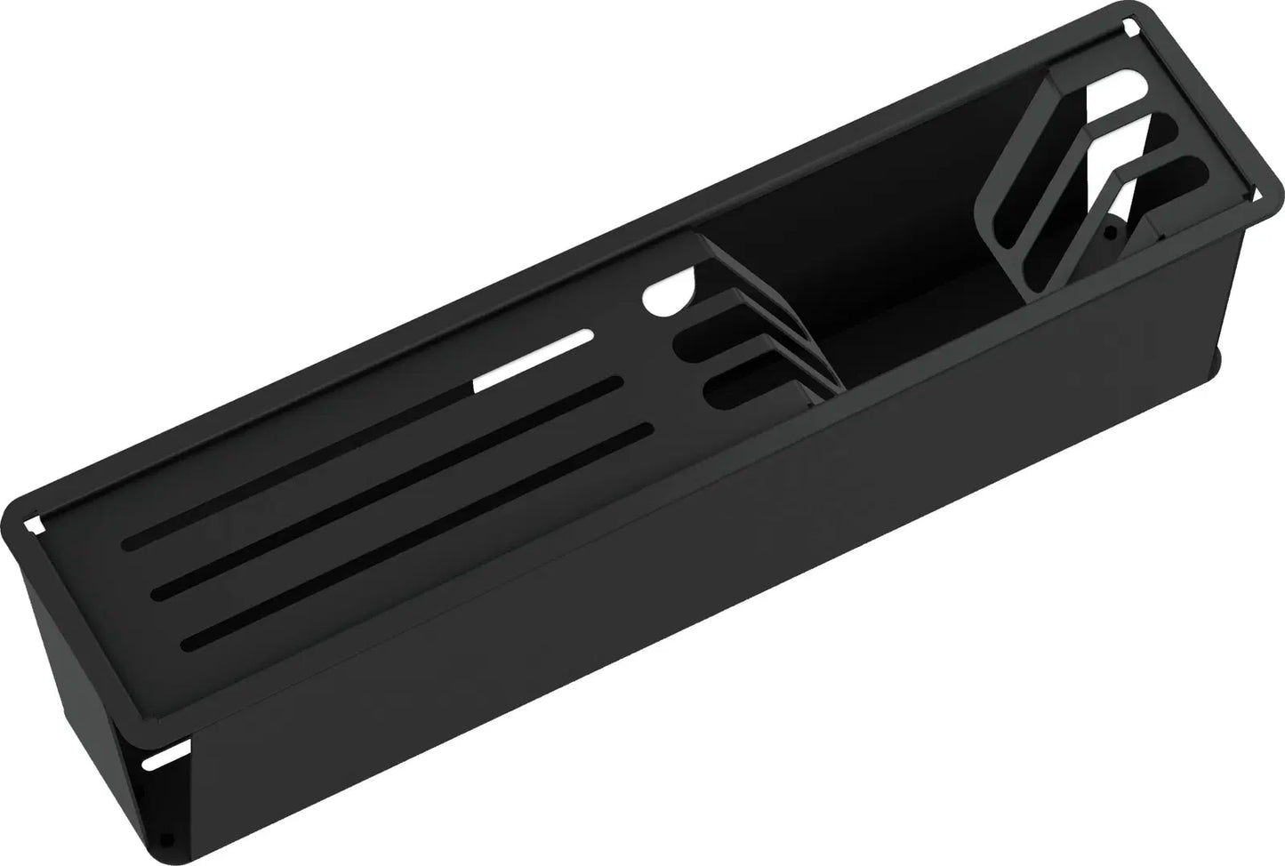 Piederumu komplekts izlietnei Mag, 45,8/9 cm, melns - N1 Home