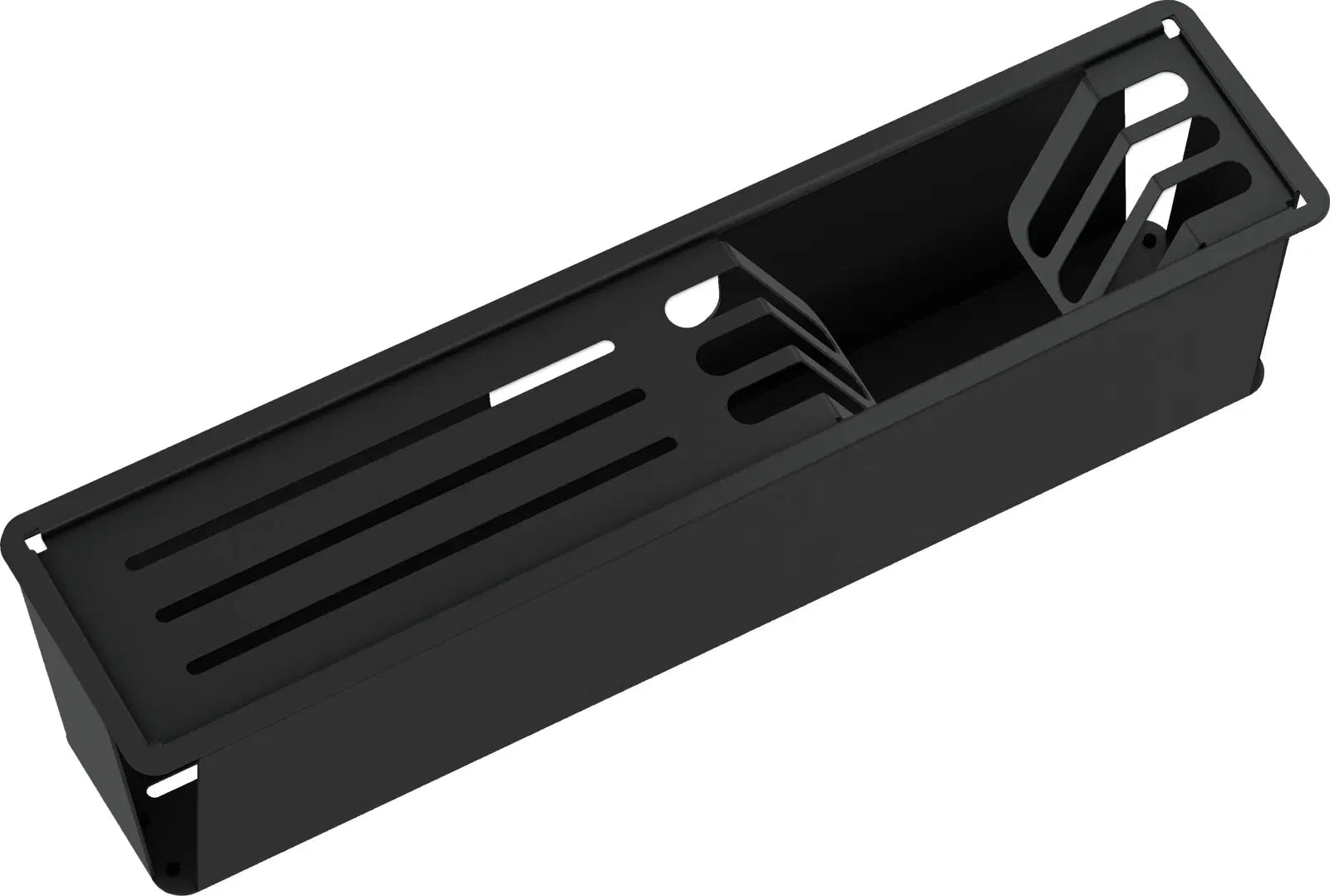 Piederumu komplekts izlietnei Mag, 45,8/9 cm, melns - N1 Home