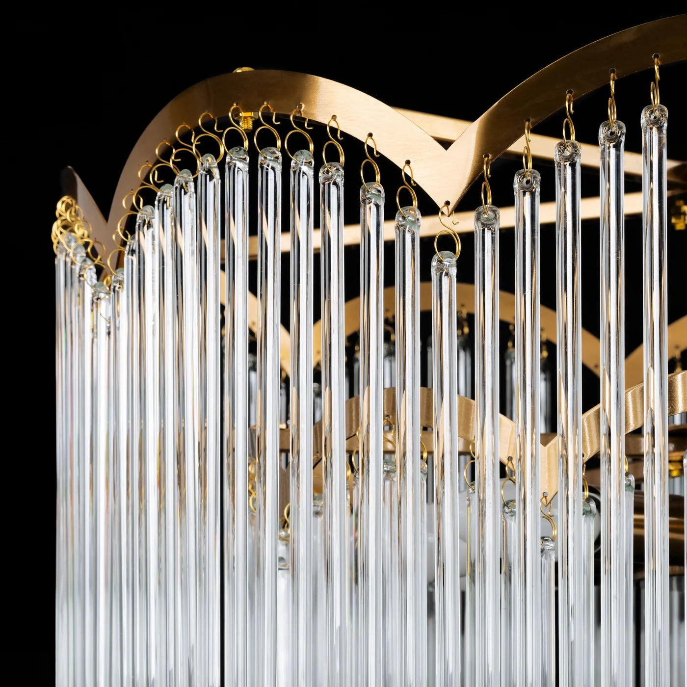 Lustra Salm  80 x 60 cm, balts/zelts - N1 Home