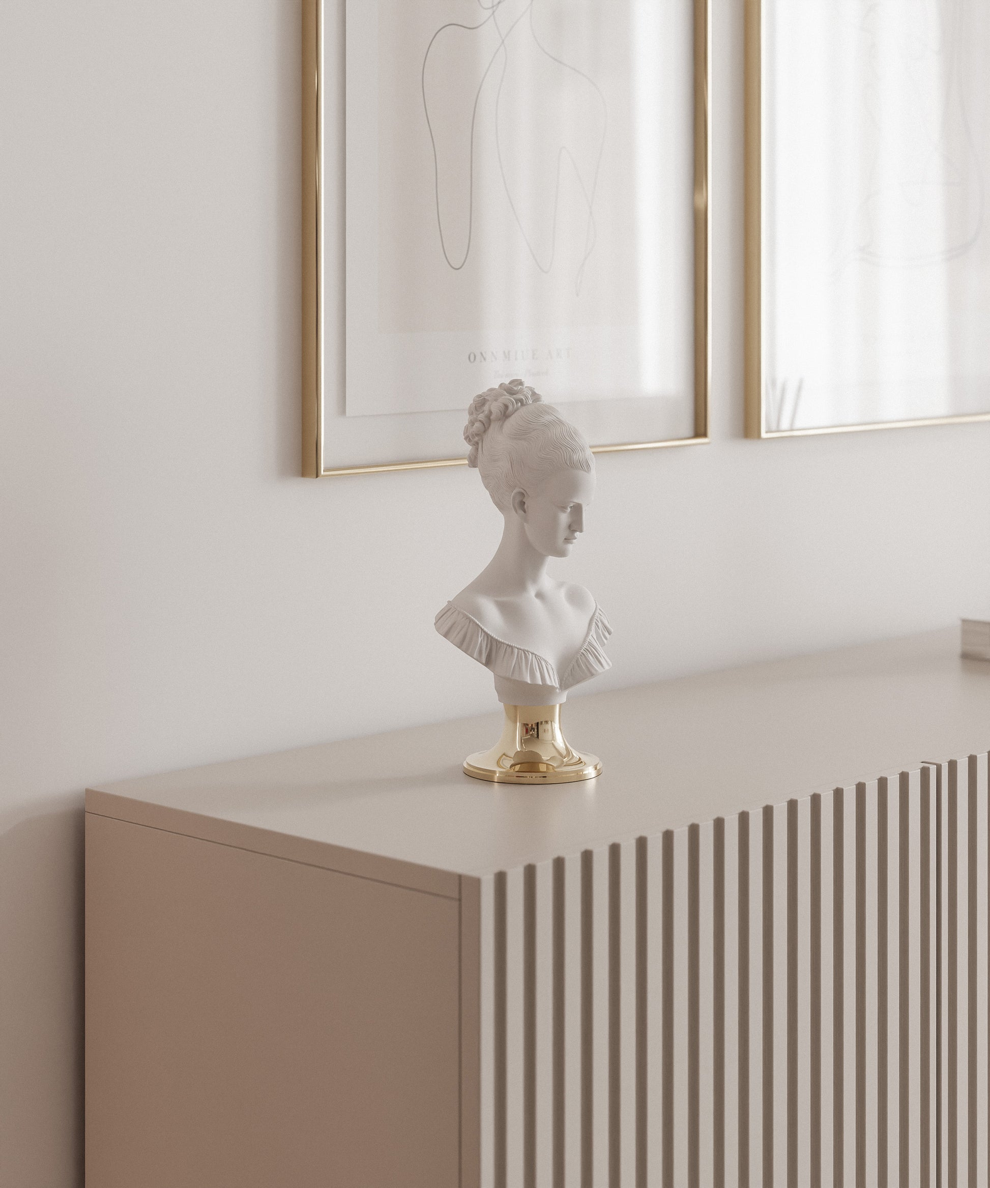 Kumode Linas 138/78/35 cm kašmirs - N1 Home