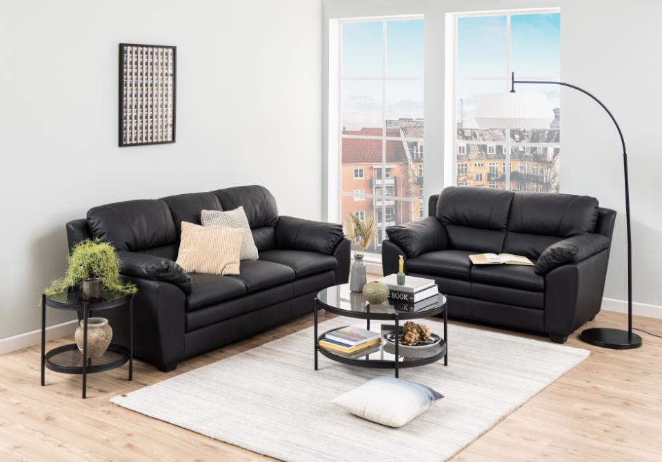 Kafijas galdiņš Bayon 79x42 cm melns - N1 Home