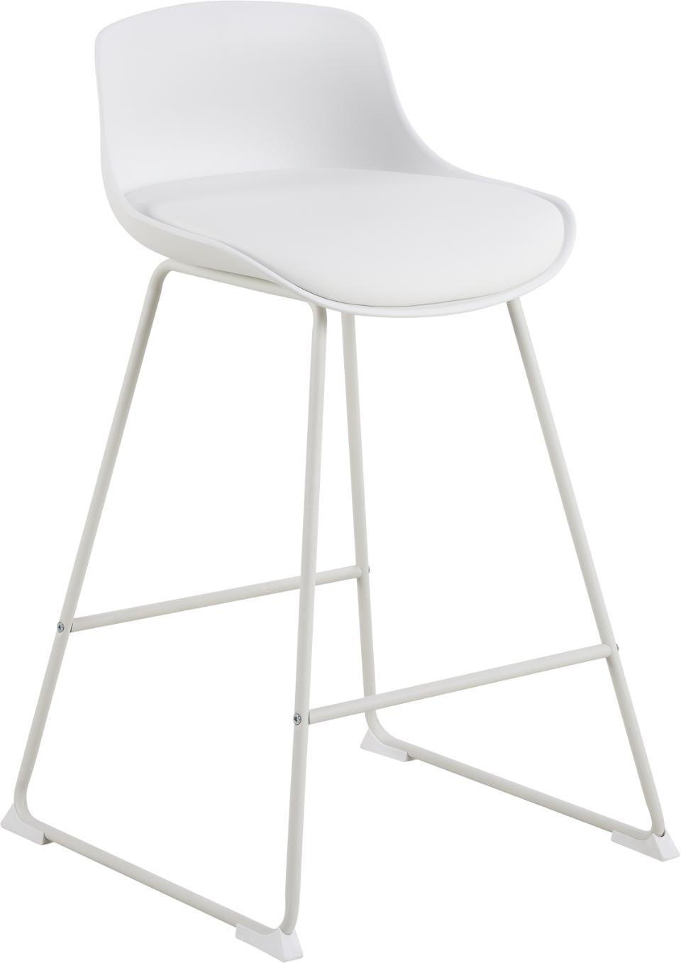 Bāra krēsls Tin 50/49/84 cm balts - N1 Home
