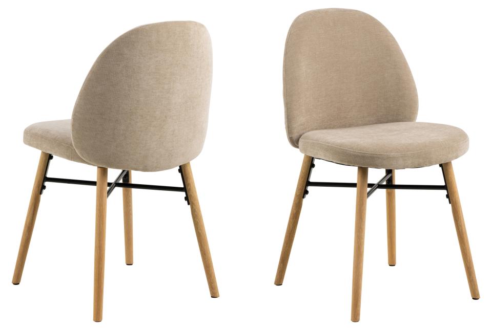 Krēsls Soph 54/46/82 cm bēšs - N1 Home