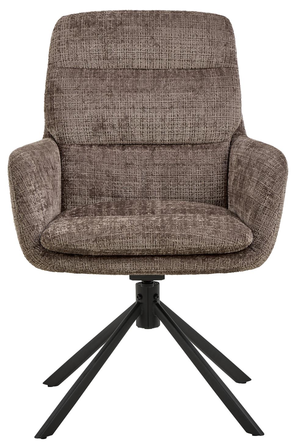 Krēsls Edgi 61/67/94 cm dusty brown 24 - N1 Home