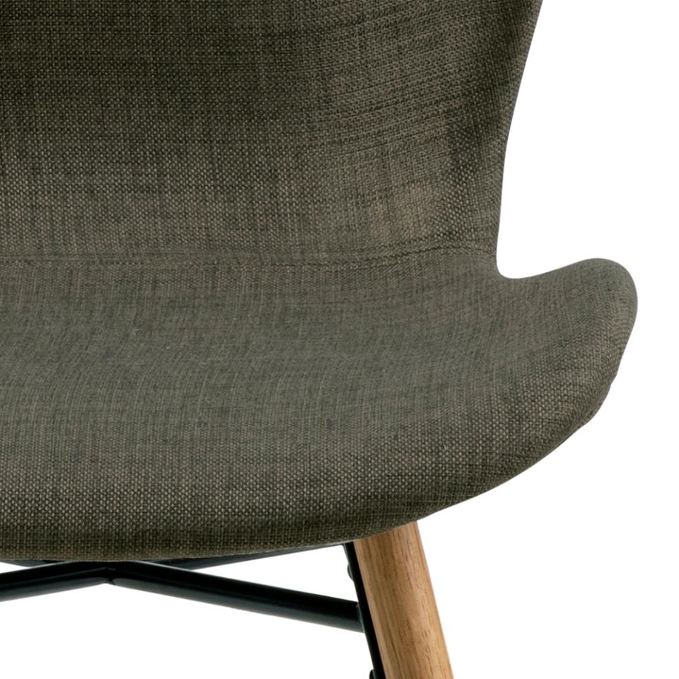 Krēsls Bati 47/53/82,5 cm haki/ozols - N1 Home