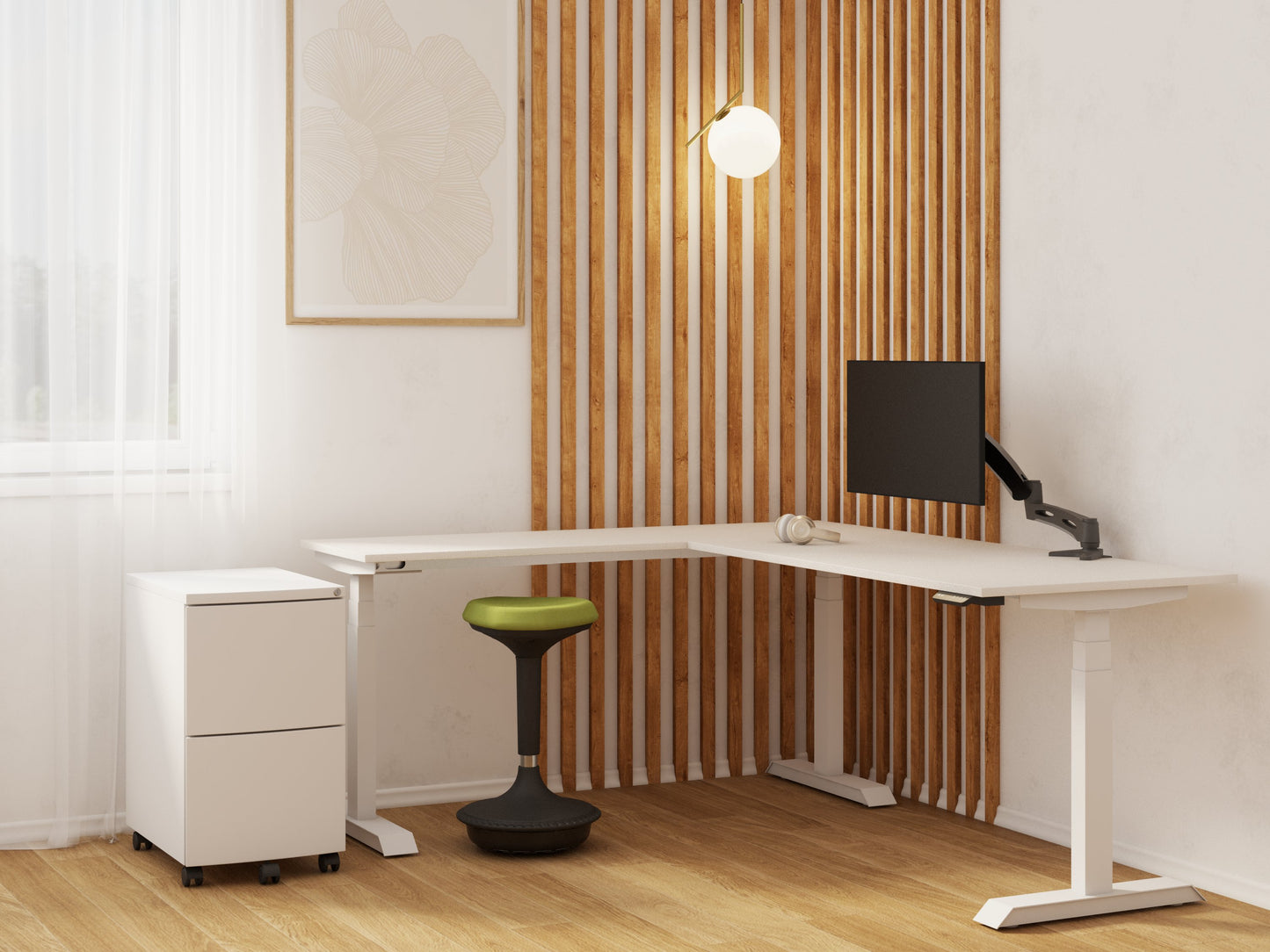 Regulējams rāmis Aktiva III 60-125 cm pelēks - N1 Home