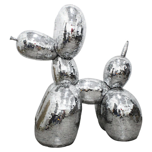 Dekoratīvs priekšmets Richmond Interiors Dog mirror big 124/130/73 cm sudraba - N1 Home