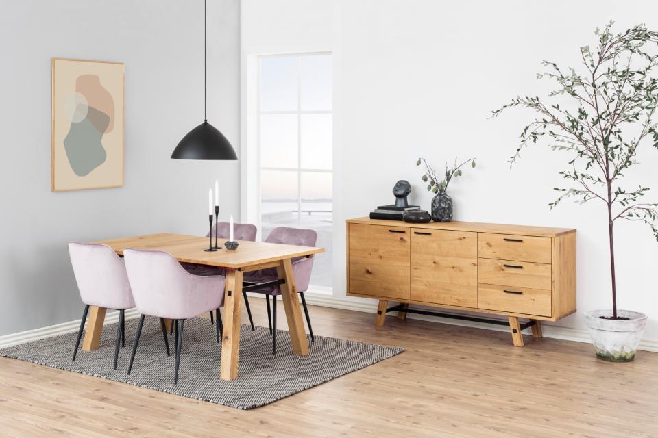 Krēsls Broo 58/55/83 cm putekļainā roze - N1 Home