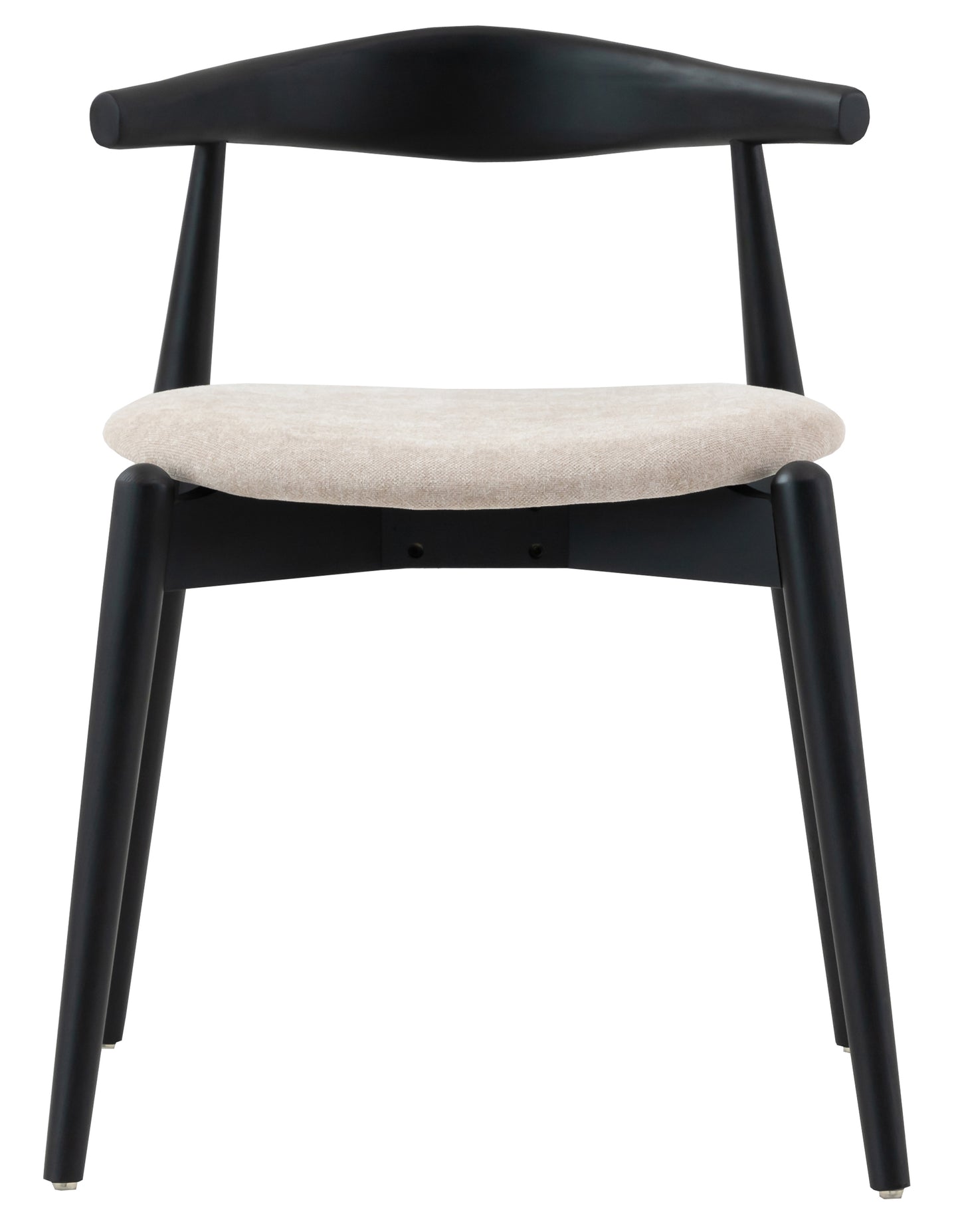 Krēsls Dine 72/50/56 cm bēšs/melns - N1 Home