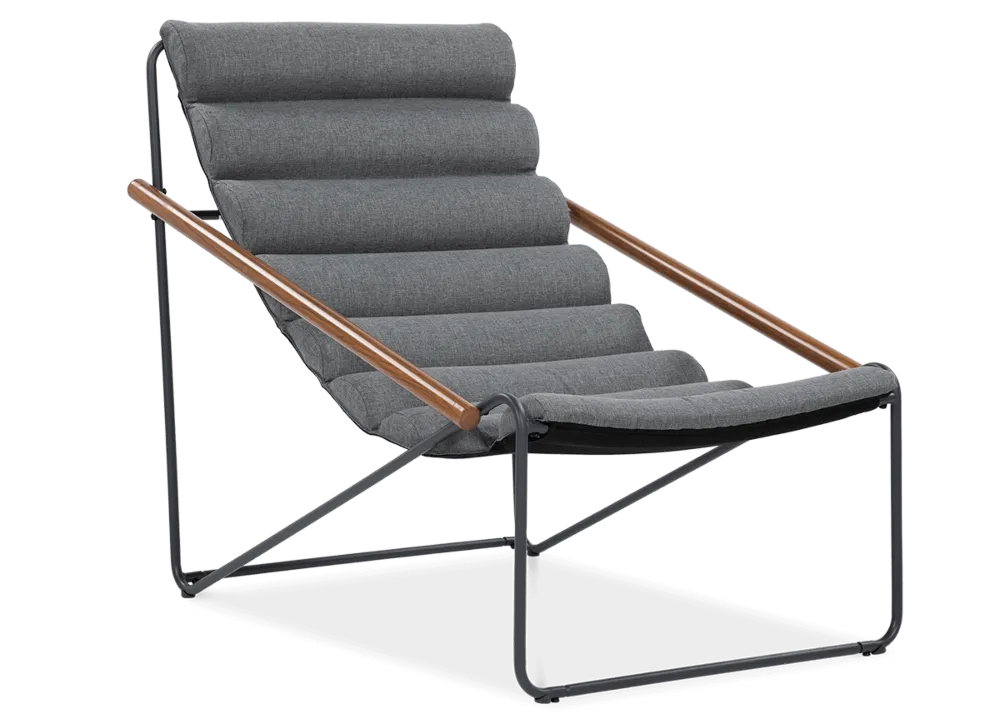 Balkona mēbeļu komplekts Arty tumši pelēks - N1 Home