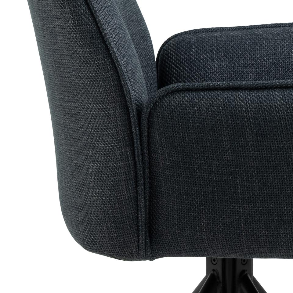 Krēsls Glens 61/63/88 cm antracīts - N1 Home