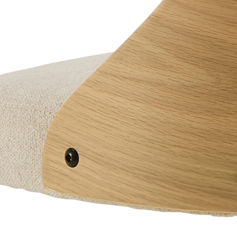 Bāra krēsls Luc 47/50/113 cm bēšs ozols - N1 Home