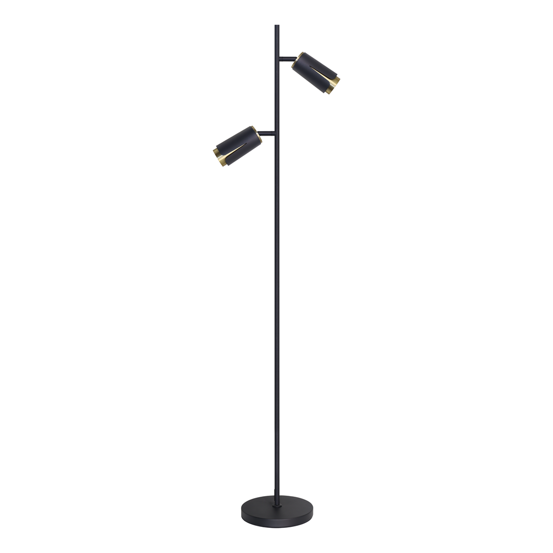 Grīdas lampa Flo 23/150/23 cm melns - N1 Home
