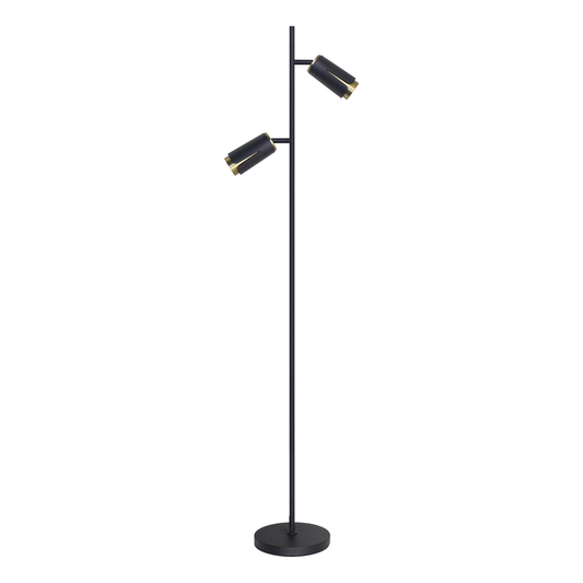Grīdas lampa Flo 23/150/23 cm melns - N1 Home