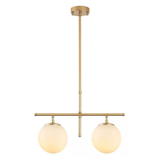 CESBLUN Zelta piekaramā lampa ar baltiem toņiem - N1 Home