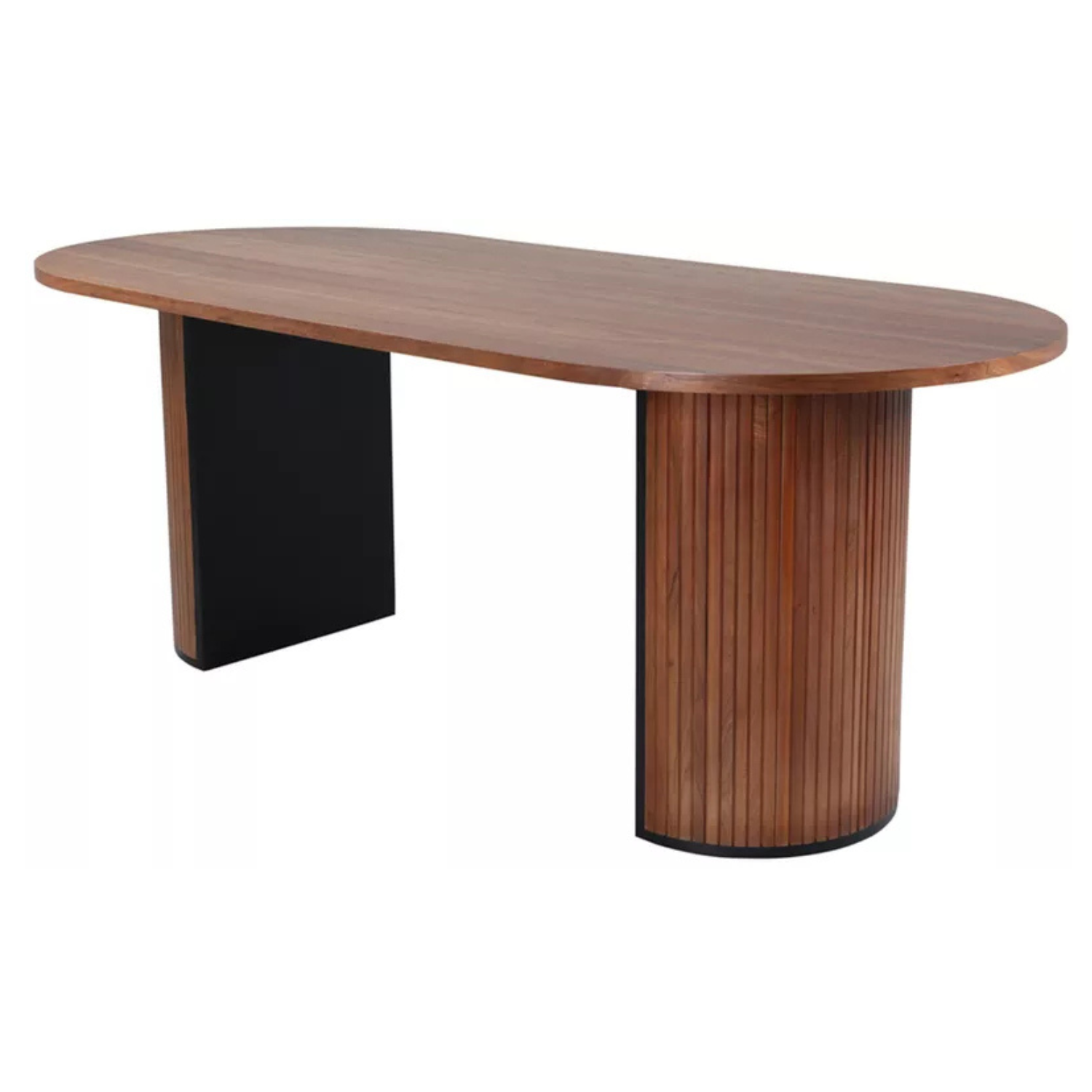 GORM Galds 200x90 cm riekstkoka līstes - N1 Home