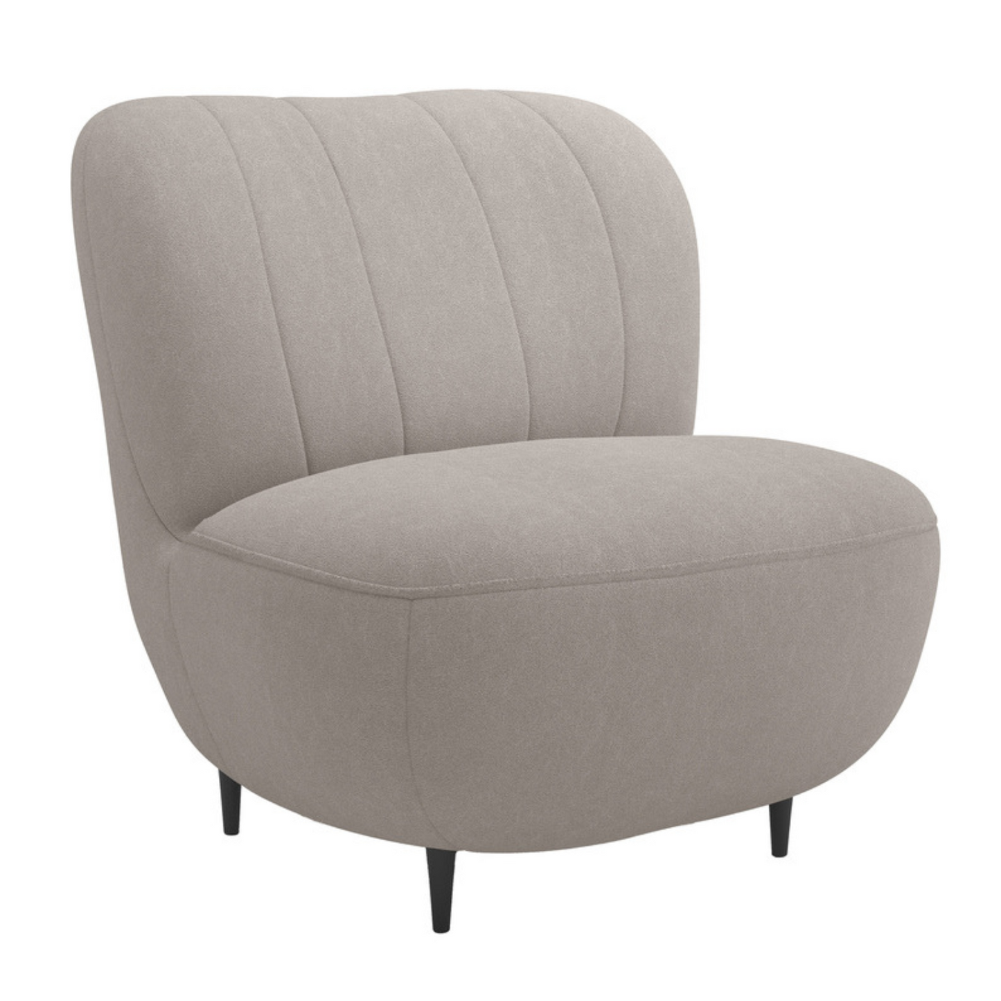 NICO krēsls, pelēks samts, viegli tīrāms - N1 Home