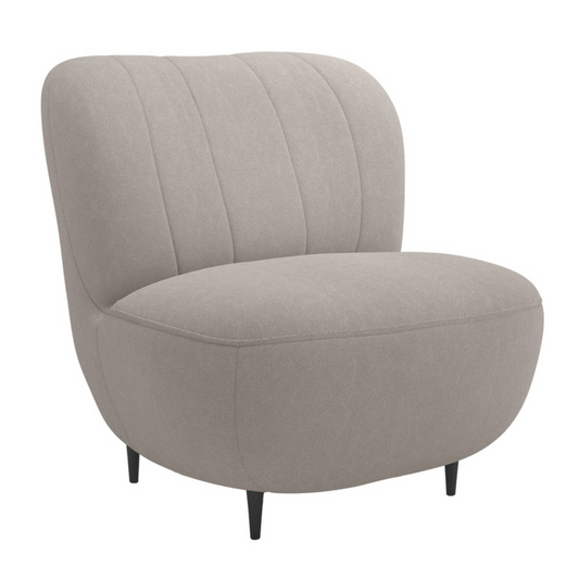 NICO krēsls, pelēks samts, viegli tīrāms - N1 Home