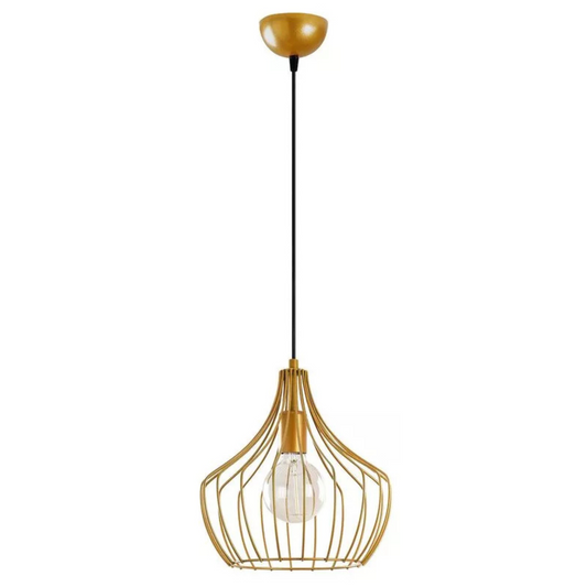 JILTO x1 noapaļota zelta piekaramā lampa - N1 Home