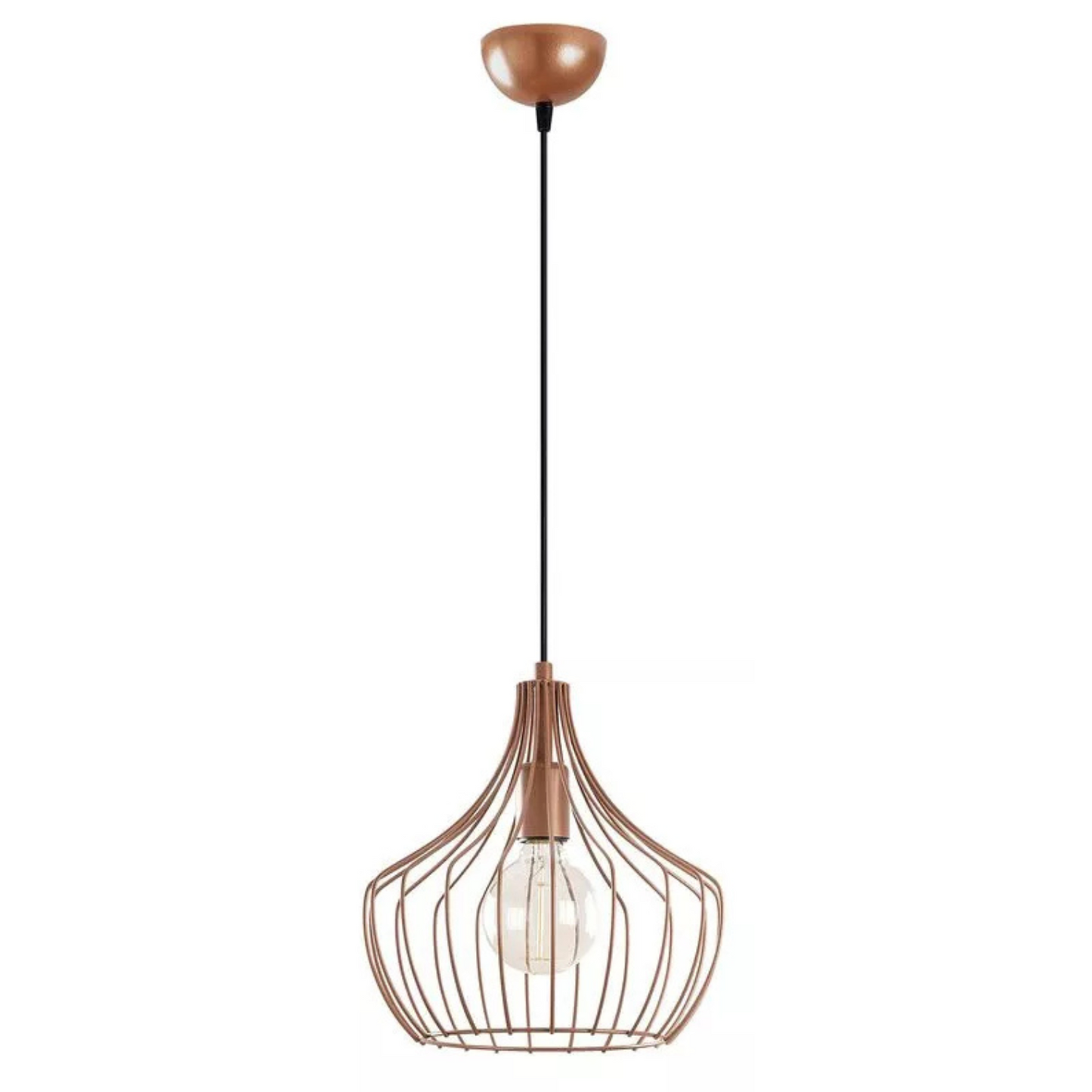 JILTO x1 noapaļota vara piekaramā lampa - N1 Home