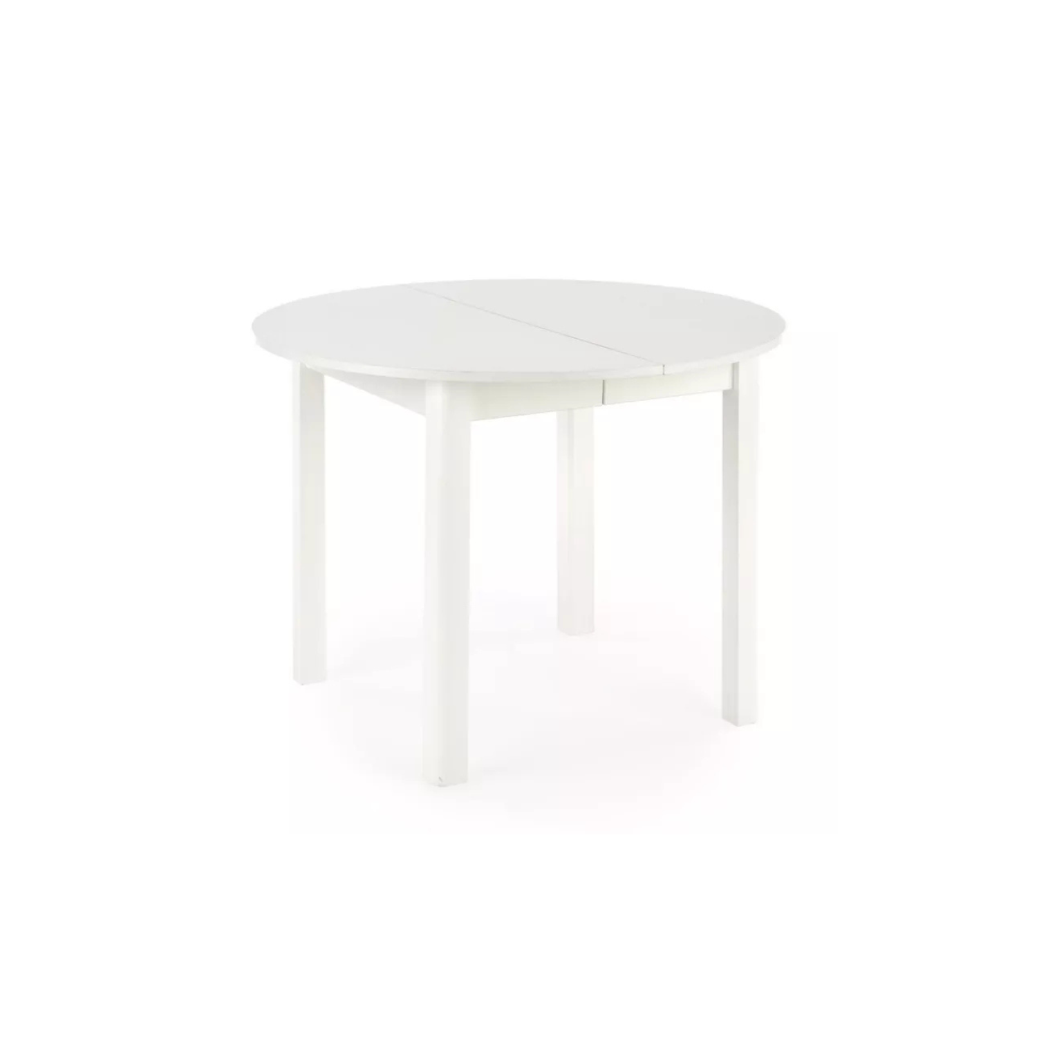 LOOM Izvelkamais galds 102-142x102 cm, balts - N1 Home