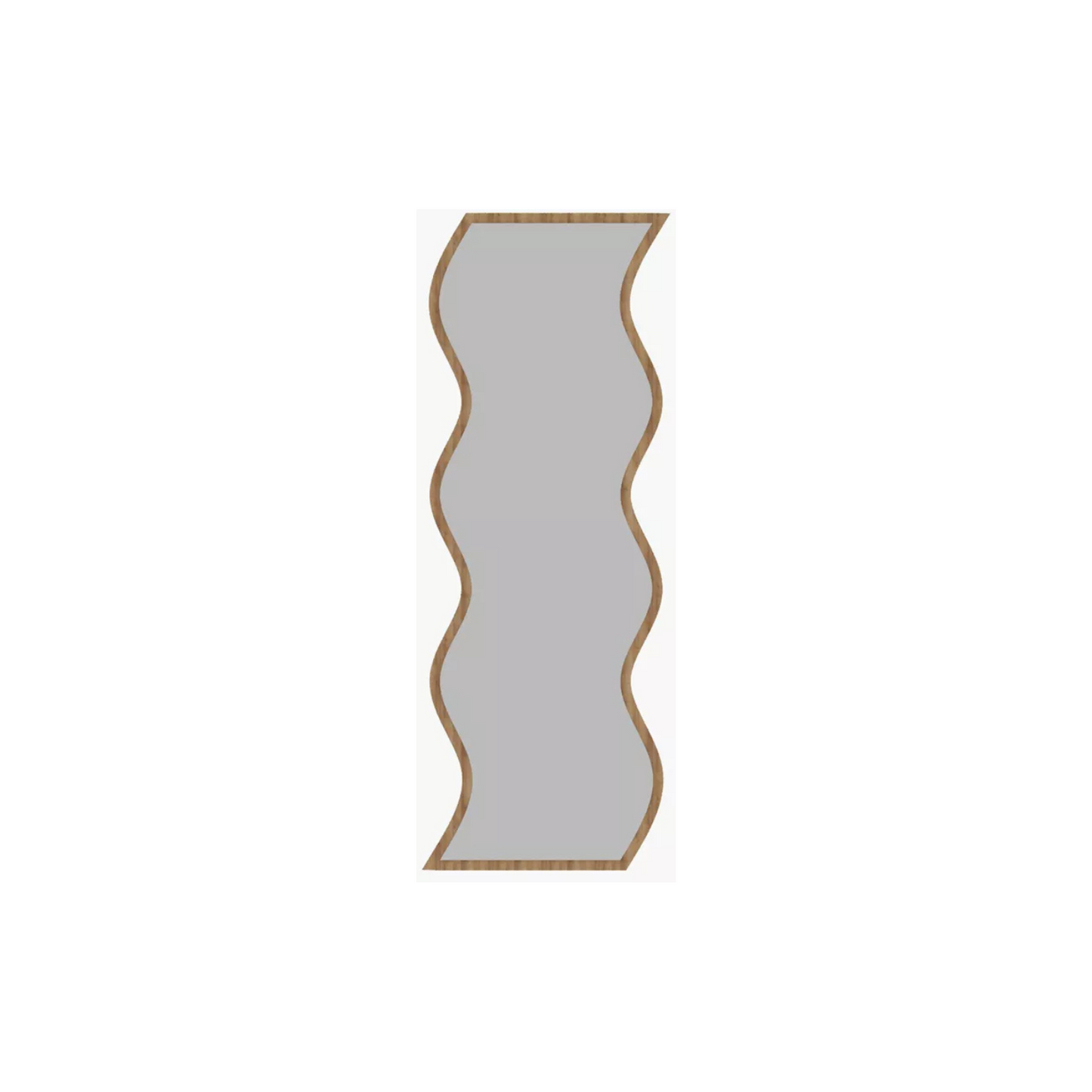 CUSTE Sienas spogulis 120x40 cm, ozols - N1 Home