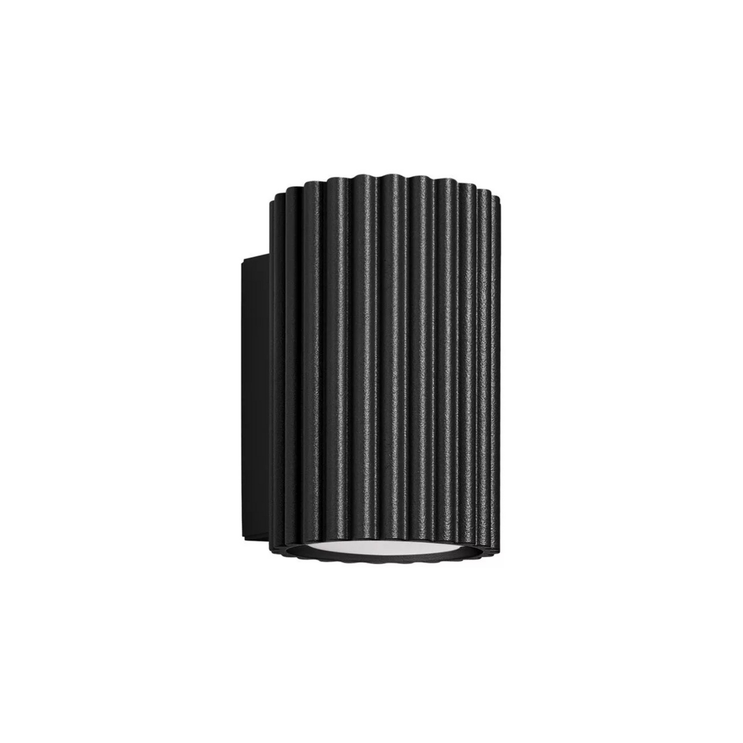 BONKAR sienas lampa 10 cm melna - N1 Home